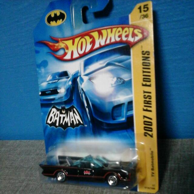 Hot wheels batman 2007 first edition store