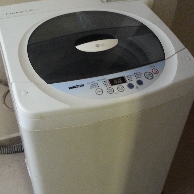 LG Fuzzy Logic 9 Kg Washing Machine, WFT9000TECT, TV & Home Appliances, Washing Machines and