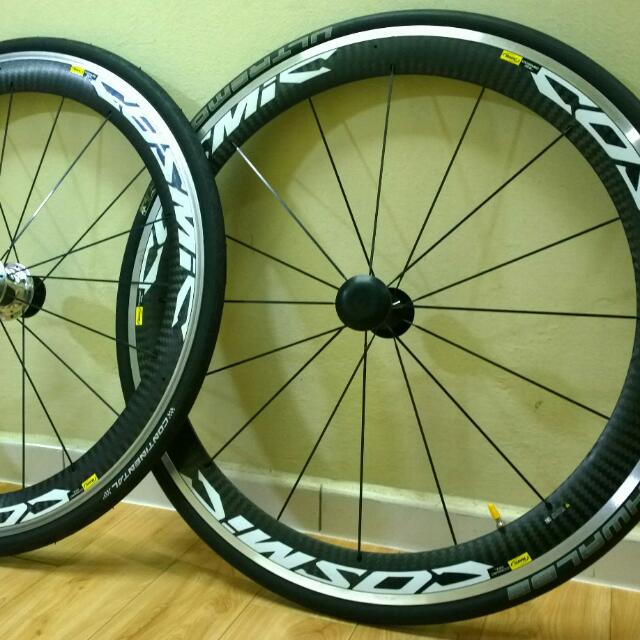 mavic cosmic carbone sl wheelset