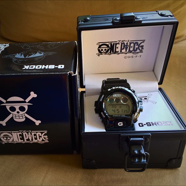New Casio One Piece G Shock Limited Edition Dw 6900 Black Japan Rare Everything Else On Carousell