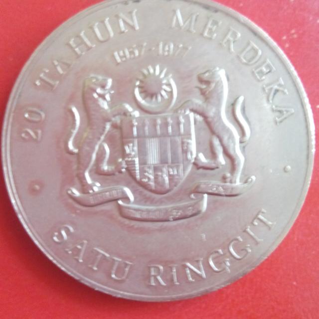 Satu Ribu Ringgit Satu ringgit Edisi 20 Tahun Kemerdekaan, Hobbies & Toys, Collectibles ...
