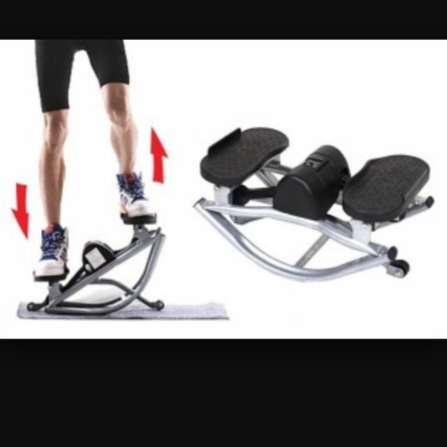 Side to Side Stepper Step Up Exercise Machine