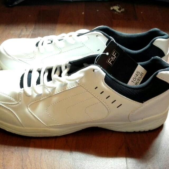 White discount male trainers