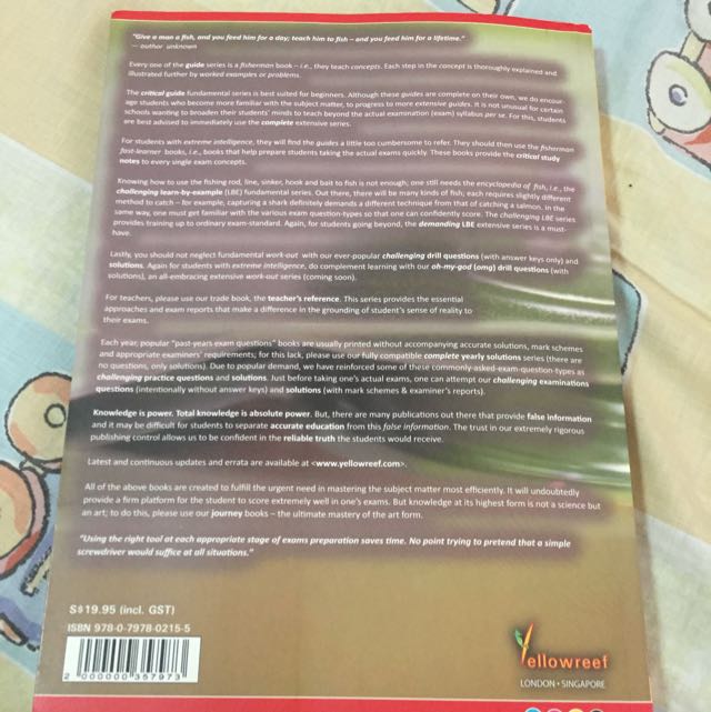 A Level Chemistry Guide Hobbies Toys Books Magazines Assessment