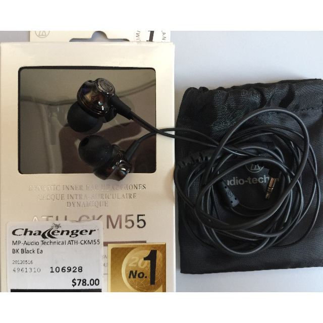 Audio Technica Ath Ckm 55 Earphones Electronics On Carousell