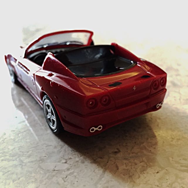 Vintage Ferrari Toy Car, Hobbies & Toys, Toys & Games on Carousell