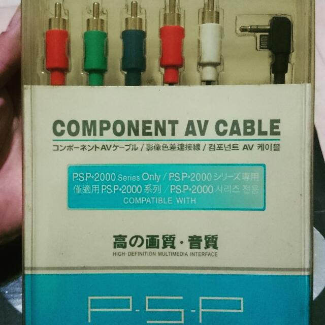 Reserved Psp Component Av Cable Toys Games On Carousell Reserved Psp Component Av Cable Toys Games On Carousell