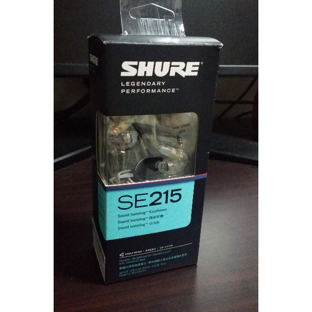 shure se215 transparent