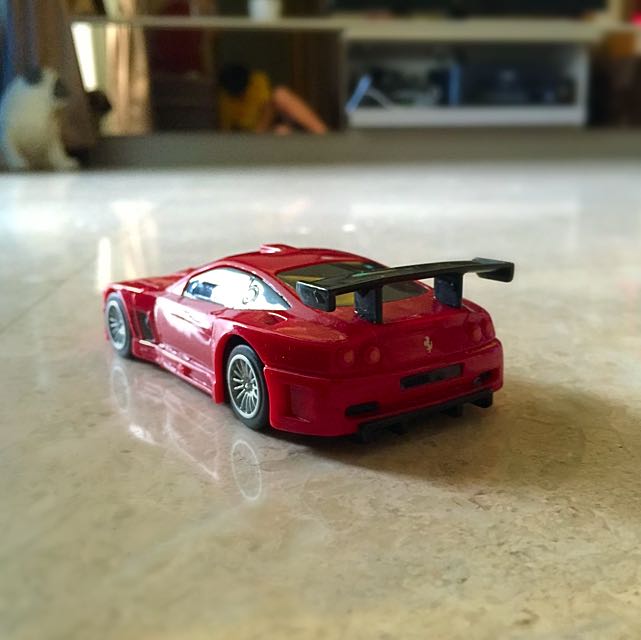 Vintage Ferrari Toy Car, Hobbies & Toys, Toys & Games on Carousell