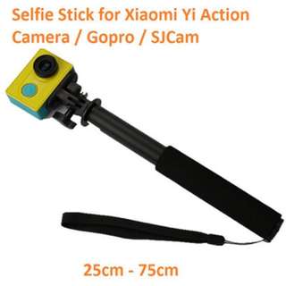 Selfie Stick Monopod For Xiaomi Camera / GoPro/ SJcam / iPhones / Mobile Phones