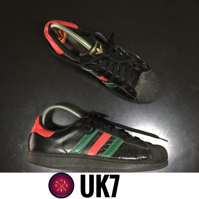 ADIDAS SUPERSTAR GUCCI, Men's Fashion on Carousell