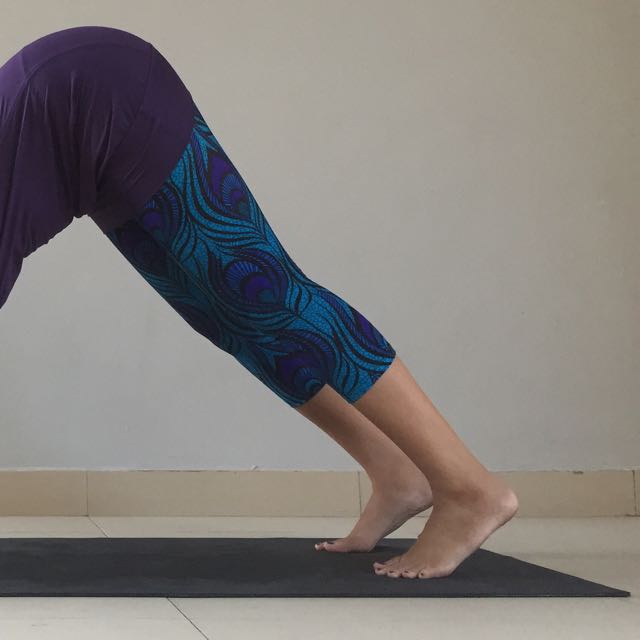 pending lineage wear Peacock Leggings M Women s Fashion Activewear on Carousell