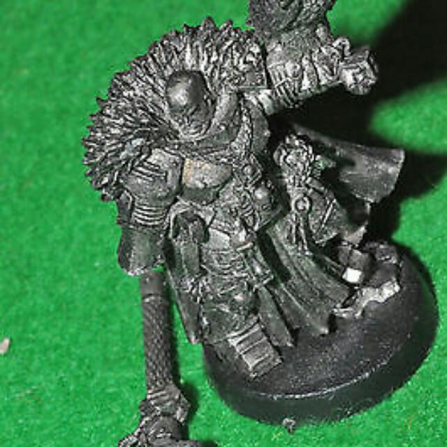 Vintage Warhammer 40k Daemon Hunter Inquisitor Terminator - Metal Rogue Trader
