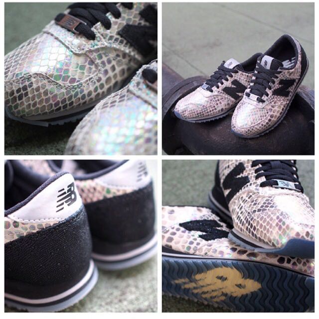 New Balance Iridescent Snakeskin 420BB US 7, Women's Fashion, Footwear