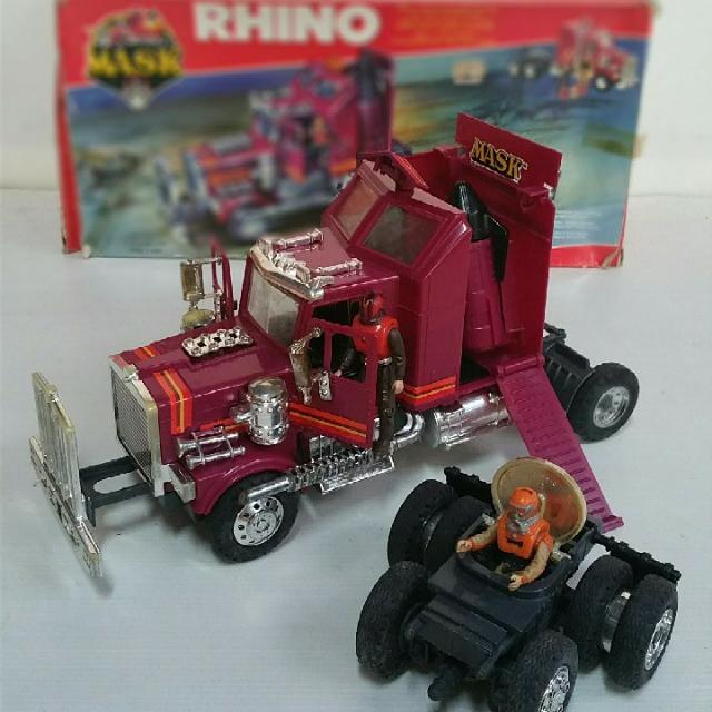 Rhino Mask Toy, Hobbies & Toys, Toys & Games on Carousell