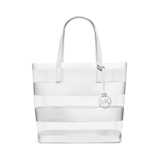 michael kors transparent tote