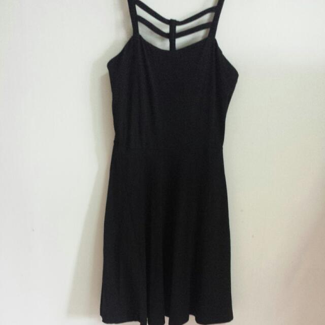 New look black skater dress shop