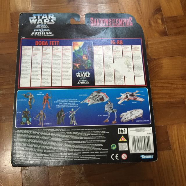 Star Wars Boba Fett & IG88 Twin Pack Kenner 1996, Hobbies & Toys, Toys