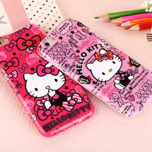 Po Iphone Hello Kitty Silicon Handphone Mobile Case Or Cover