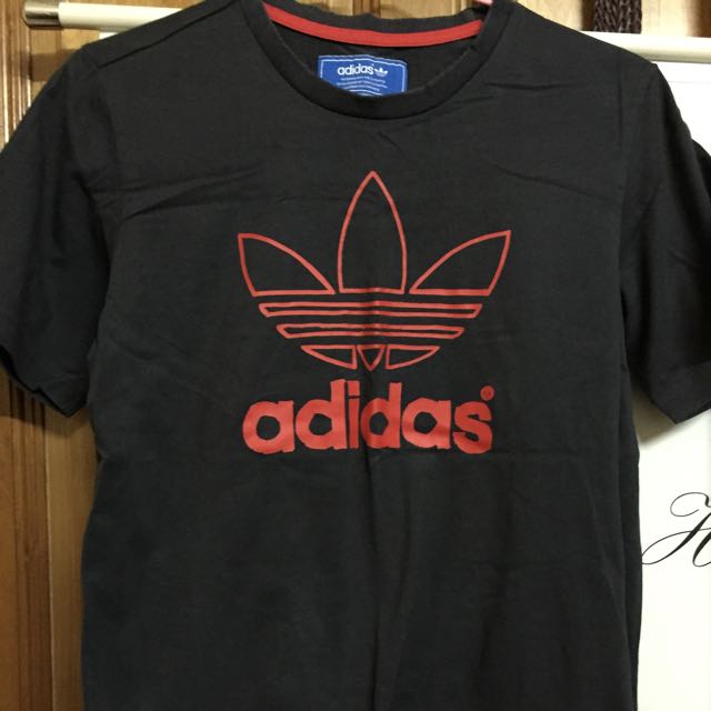 adidas back print tee