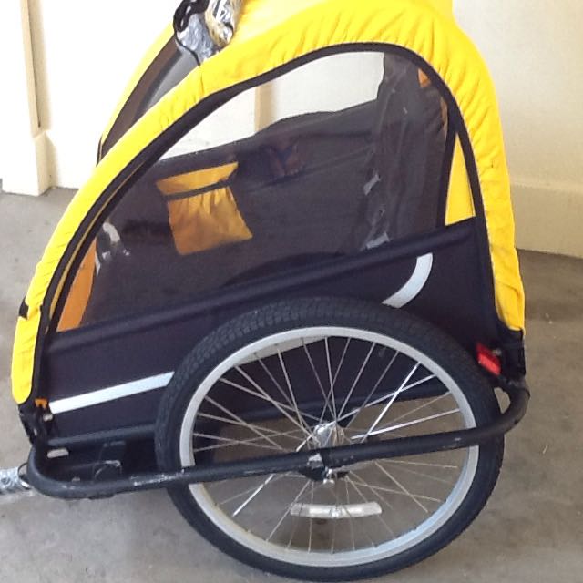 Bike Trailer Used For 34 rides, Sports Equipment, Bicycles & Parts