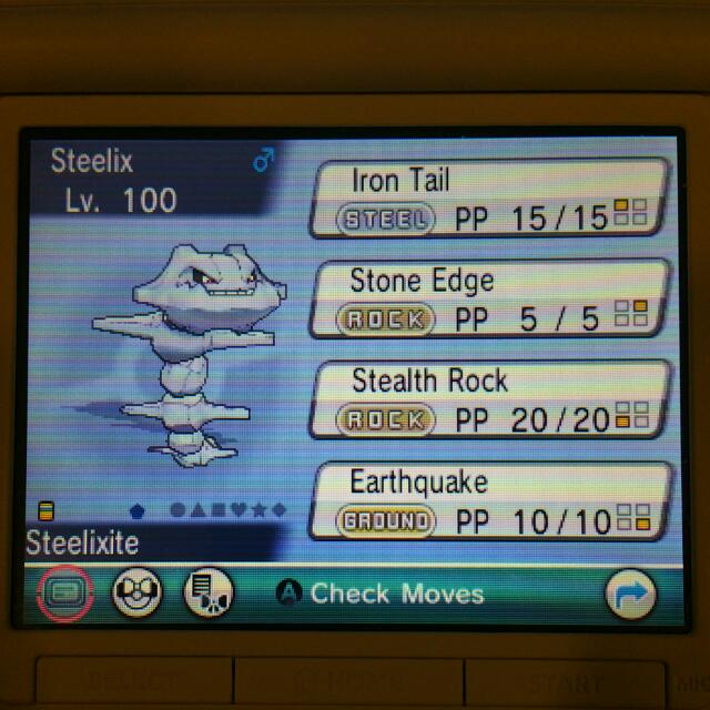 Competitive 6iv Steelix Pokemon Oras Xy Hobbies Toys Toys Games On Carousell