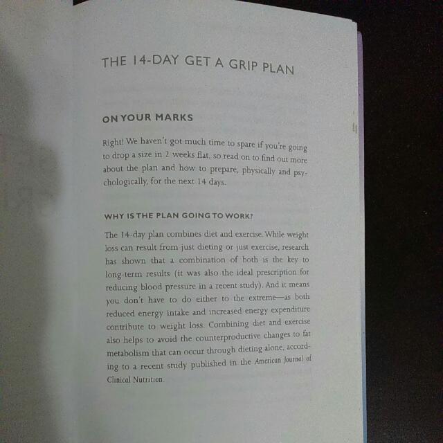 Hard Cover Used Book Drop A Size In Two Weeks Books Stationery On Carousell 'drop a jeans size in 2 weeks.' the premise of the special k diet almost sounds too good to be true.