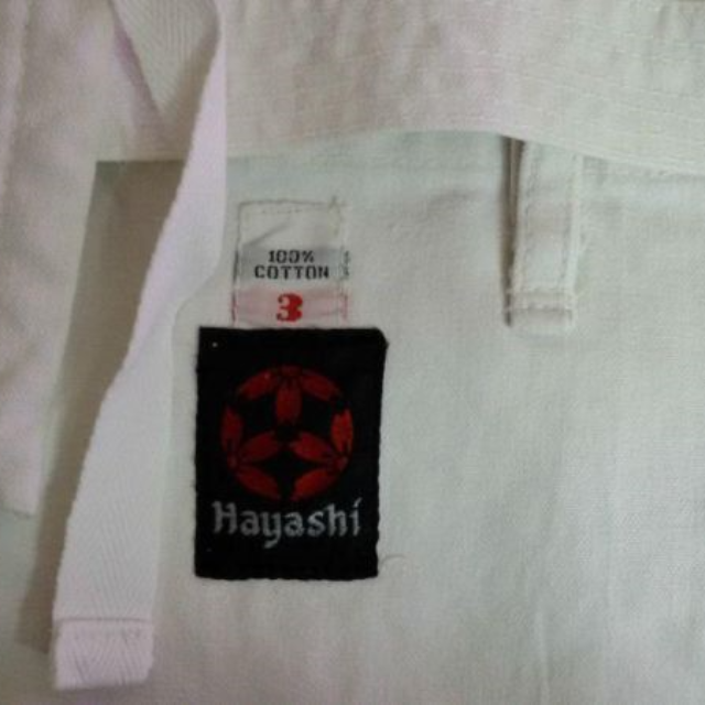 Hayashi Karate/judo Gi at less than50+Free knee/knuckle guard, Health