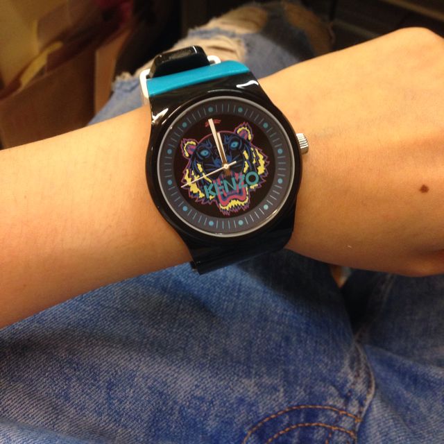 Kenzo tiger discount head watch