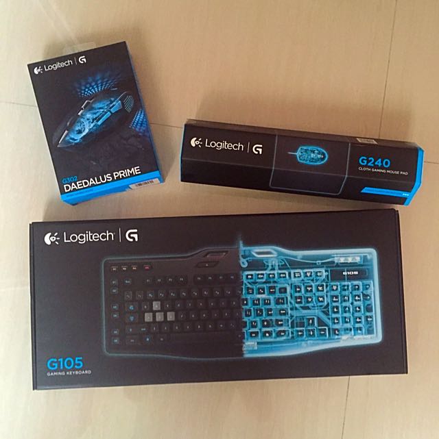 Logitech Gaming Set Reserved Toys Games On Carousell