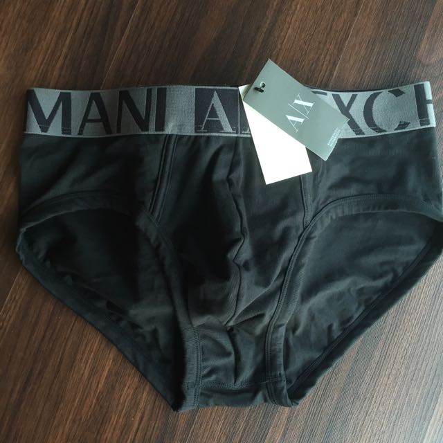 Armani Exchange AX brand new underwear, Men's Fashion, Bottoms, New  Underwear on Carousell