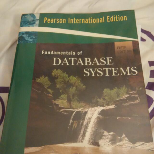 Fundamentals Of Database Systems Books Stationery On Carousell