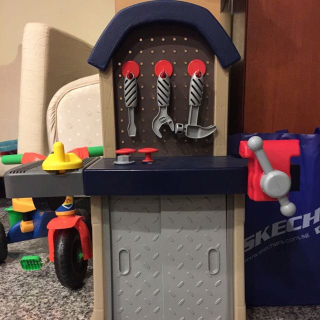 Little tikes tough workbench sales