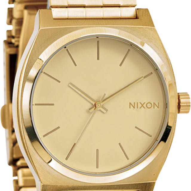 Nixon gold watch womens 2025