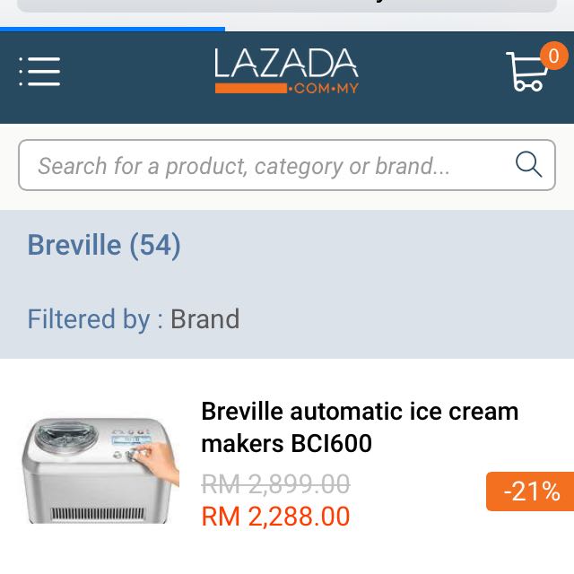 Lazada ice cream maker deals