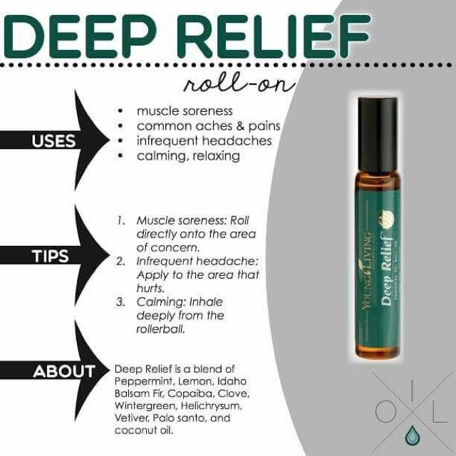 Young Living Deep Relief, Young Living Atherische Olmischung Roll On