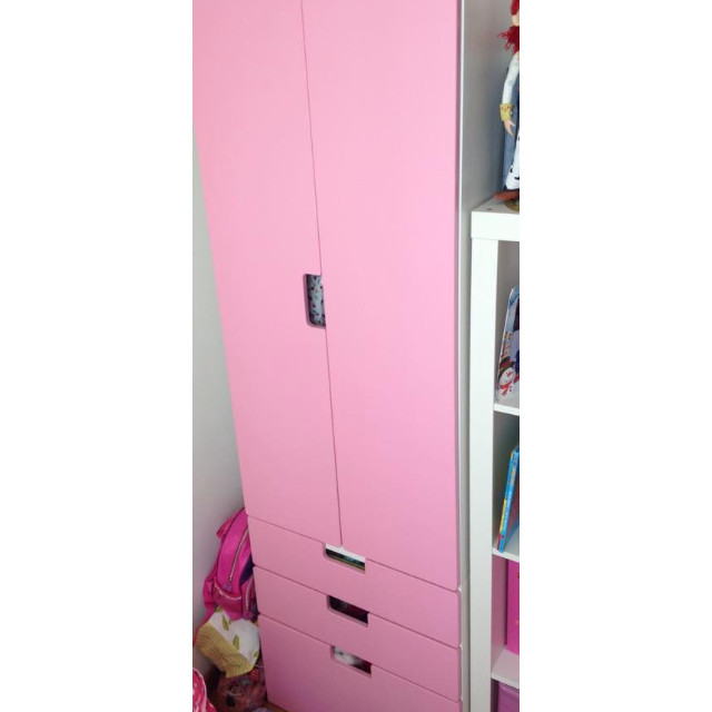 Ikea Kids Wardrobe Pink Furniture On Carousell
