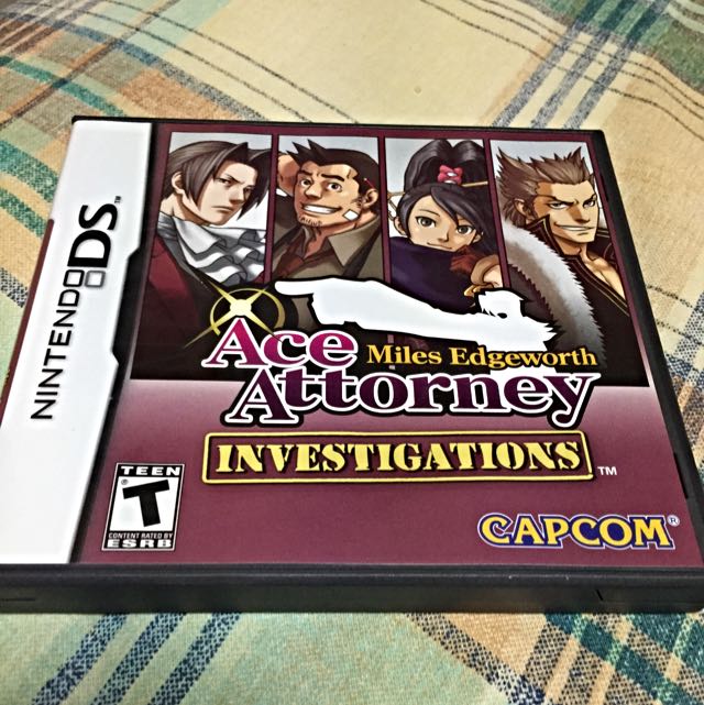 Ace Attorney Investigations: Miles Edgeworth (Nintendo DS) NEW & Sealed!  13388320189