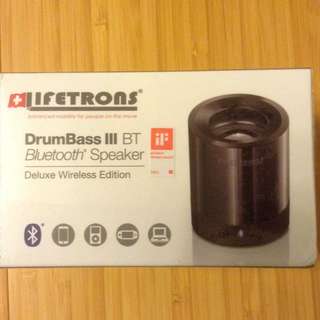降價開始-LIFETRONS DrumBass III Bluetooth Speaker 無線藍芽揚聲器 IF Design Award