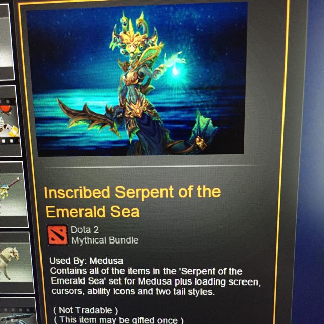 Cheap Medusa Set Collector Cache Dota Hobbies Toys Toys Games On Carousell
