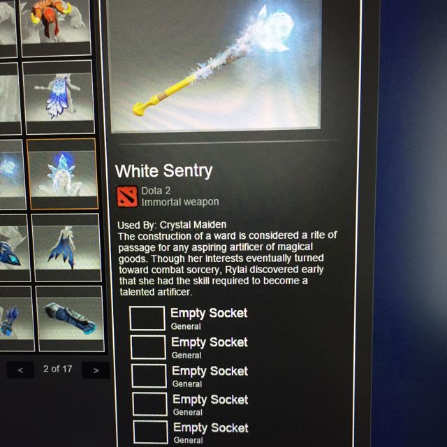 Cheap White Sentry Dota Cm Toys Games On Carousell