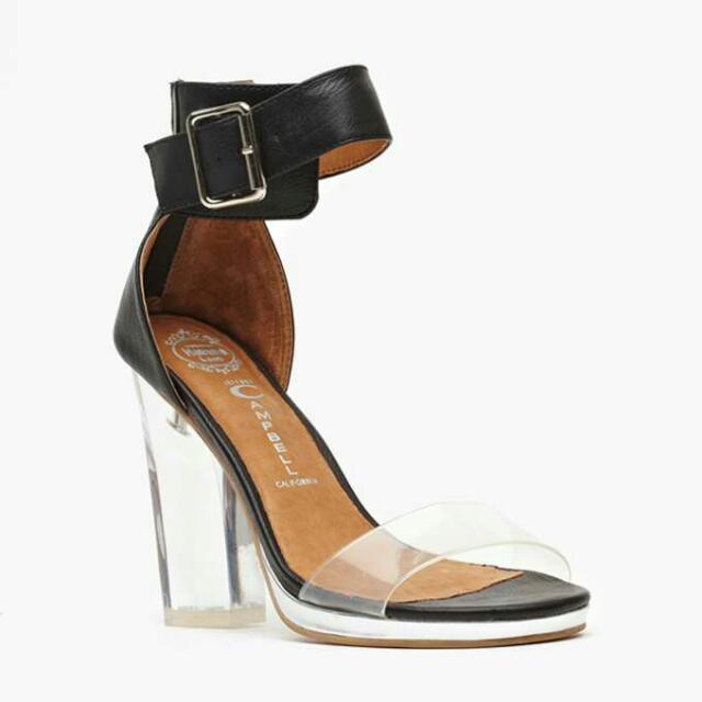 jeffrey campbell clear heels