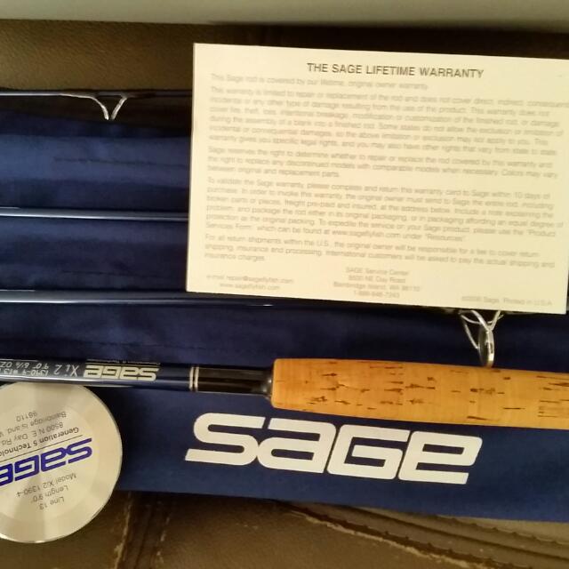 Sage Xi-2 Saltwater Big Game Fly Fishing Rod Brand New In Tube