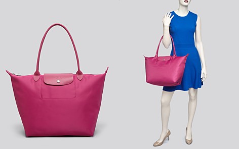 longchamp le pliage fuchsia