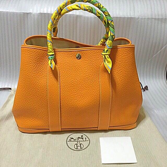 Hermes Garden Party 30 Negonda Black, Luxury, Bags & Wallets on Carousell