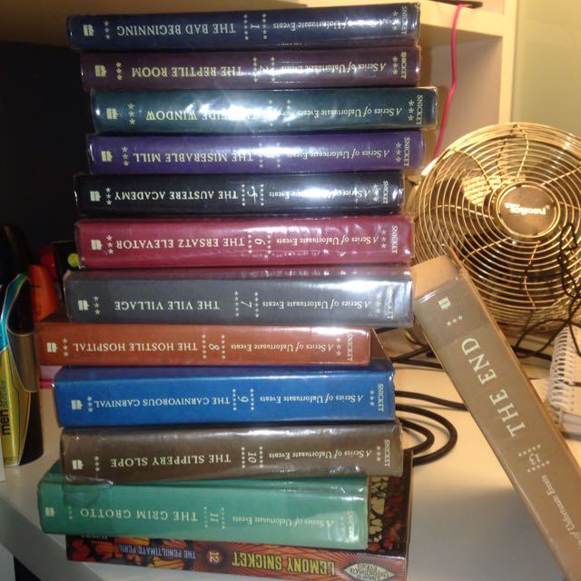 Series of unfortunate Events Full 13 Books, Hobbies & Toys, Books ...