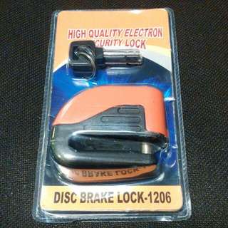 High Quality Electron Security Lock (Disc Brake Lock For Motorbike)