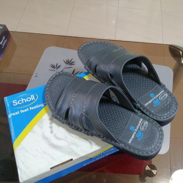 scholl memory cushion sandals