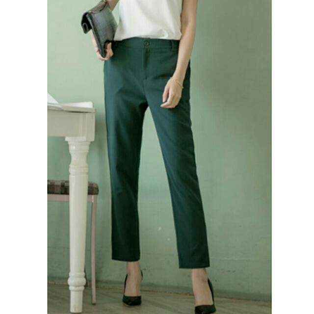 dark green work pants