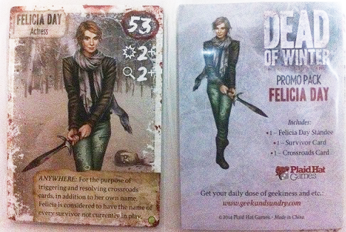 Dead Of Winter Dow Felicia Day Promo Toys Games On Carousell
